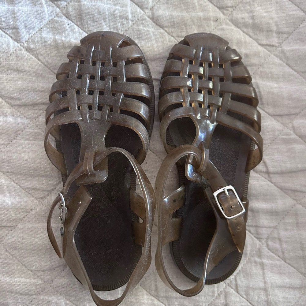 Kids plasticana hemp jelly Sandals meduse france